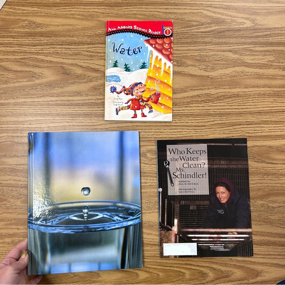 Children's Educational Water Books Bundle - Blue & Multicolor Covers - Picture 2 of 9